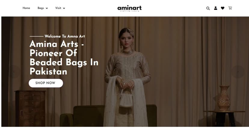 Aminarts Ecommerce Store